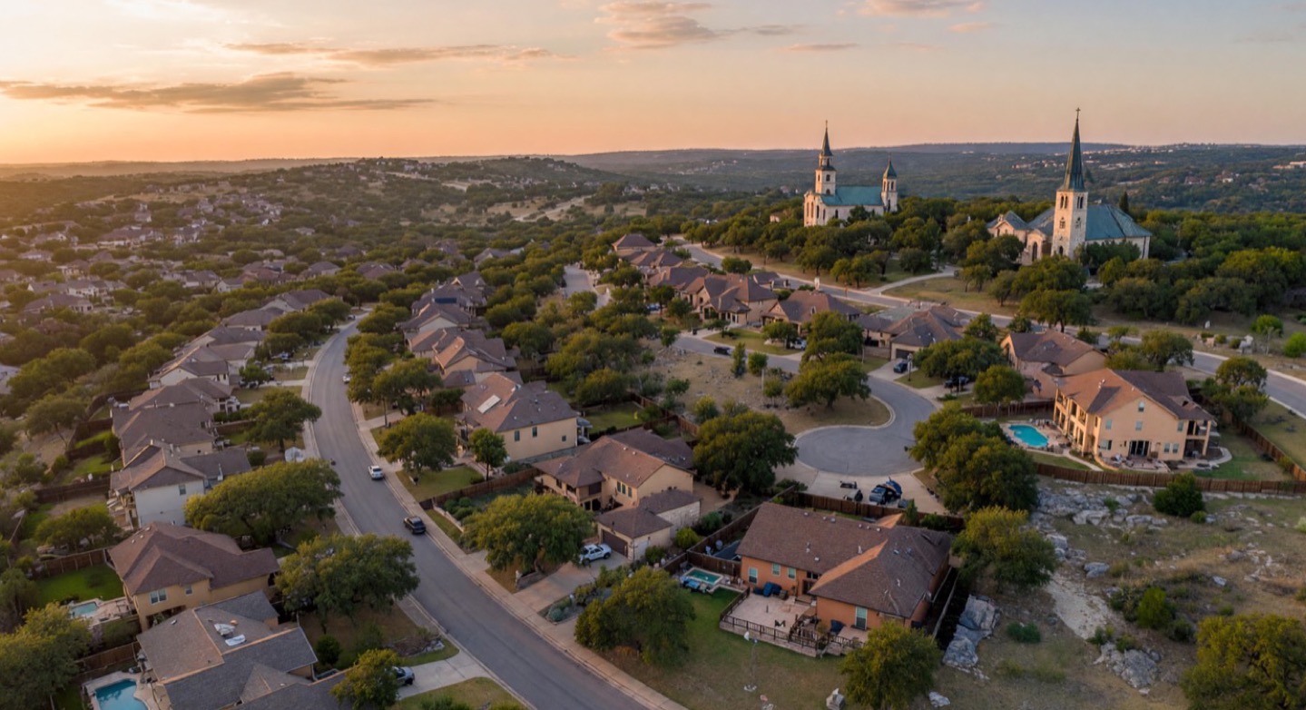 Established northeast San Antonio neighborhood for Velvet Realty Group Live Oak guidance