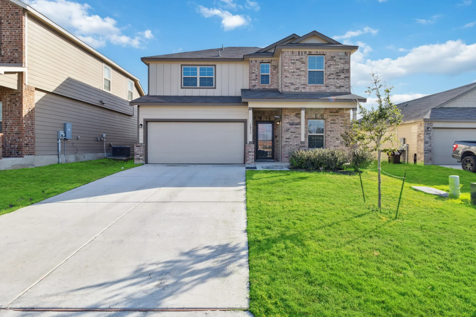 Front exterior of 1033 Windflower in New Braunfels